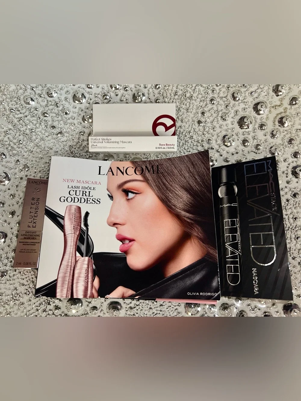 New Bundle of 4 Mini Mascaras Lancome Rare Beauty MAC